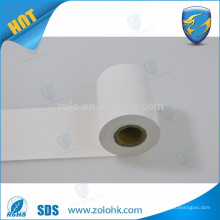 Hot selling jumbo roll thermal paper non adhesive heat sensitive thermal paper roll for POS and ATM